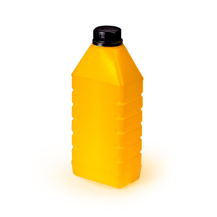 Бутылка 1 л прямоугольная Желтый